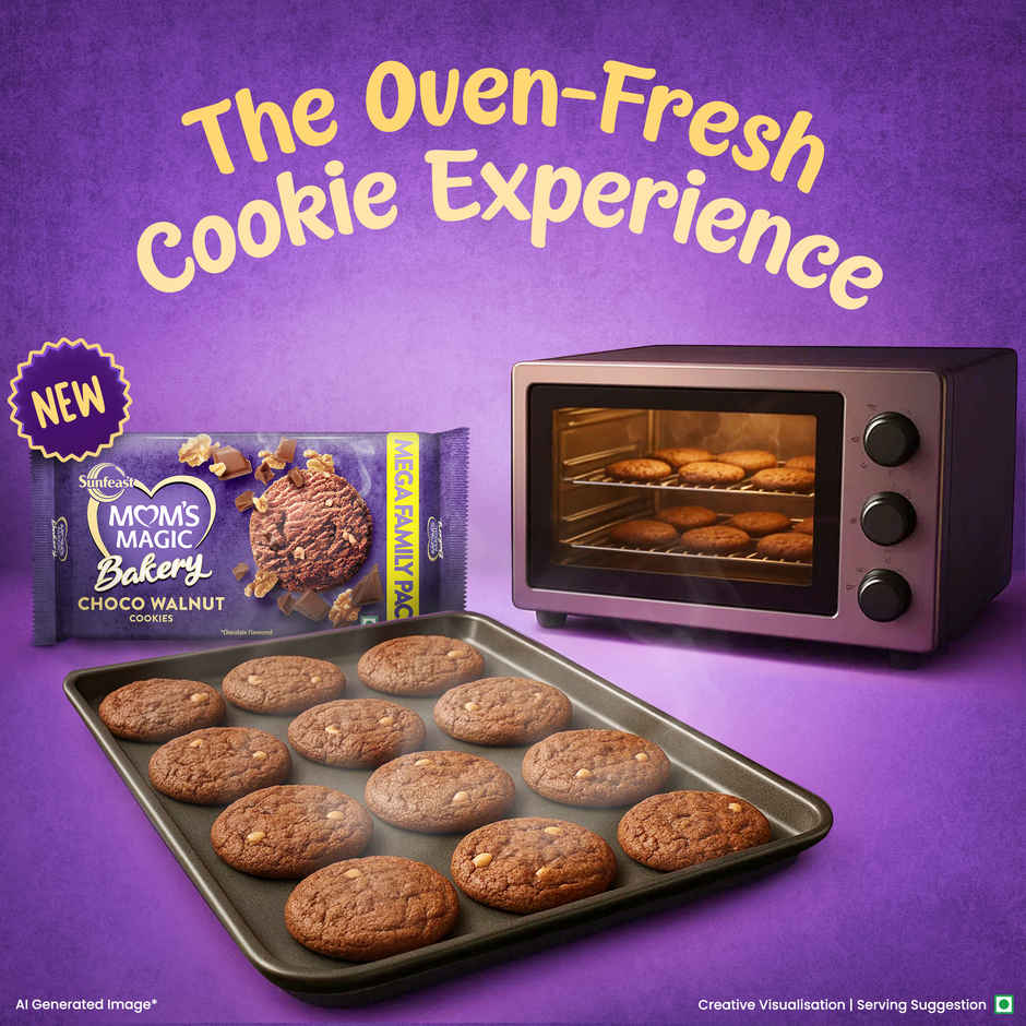 Choco Walnut Bakery Cookies by Sunfeast Mom's Magic