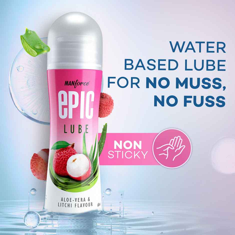 Manforce Epic Lube - Aloe-Vera & Litchi
