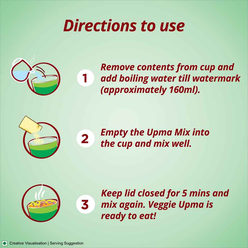 Aashirvaad Instant Veggie Upma