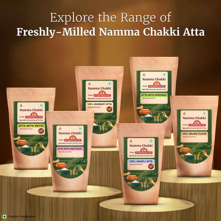 Namma Chakki Methi Atta By Aashirvaad, 1kg