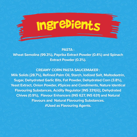 YiPPee! Tricolor Creamy Corn Instant Pasta