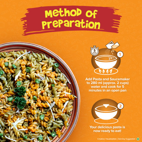 YiPPee! Tricolor Masala Instant Pasta