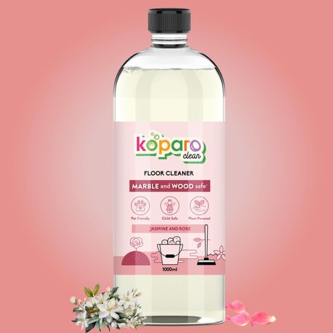 Koparo Clean Jasmine & Rose Floor Cleaner | Marble-Safe & Pet-Safe