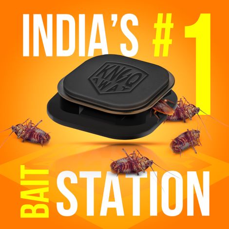 Knoq Away Cockroach Bait | Alternative To Anti Roach Gel, Powder and Cockroach Spray