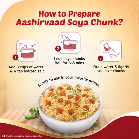 Aashirvaad Soya Chunks