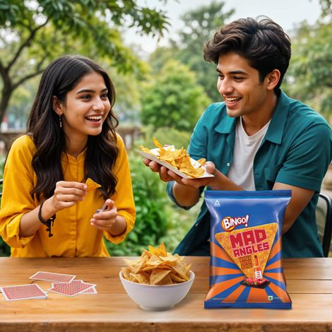 Bingo! Mad Angles Very Peri Peri Crisps