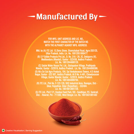 Aashirvaad Chilli Powder made from Guntur Byadagi Chillies | To Cook Vibrant | Tasty & Spicy Food