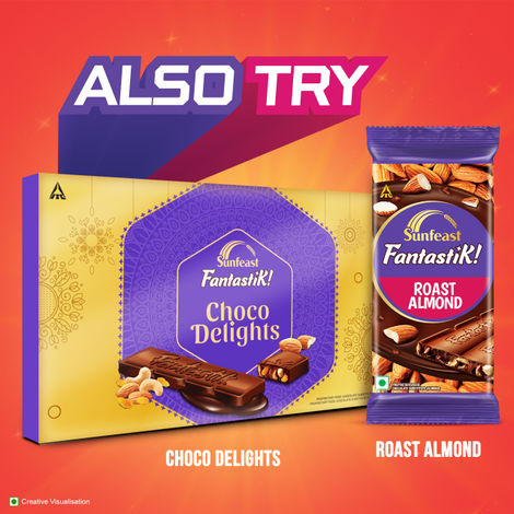 Sunfeast Fantastik Fruit n Nut, Chocolaty Bar