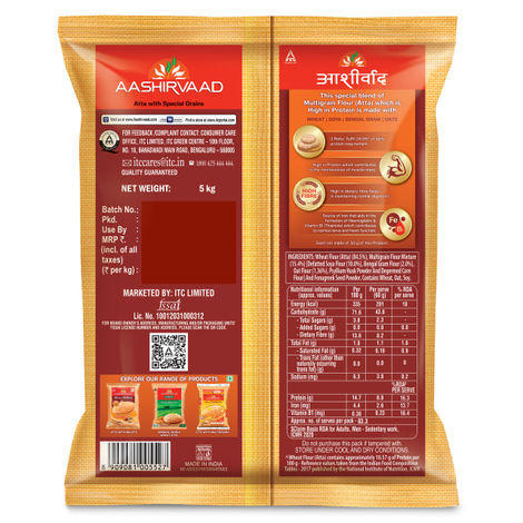 Aashirvaad Atta with High Protein