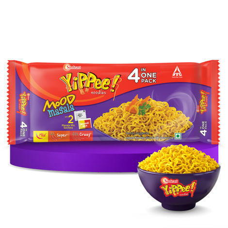 YiPPee! Mood Masala Noodles - 2 Masala Sachets Combo