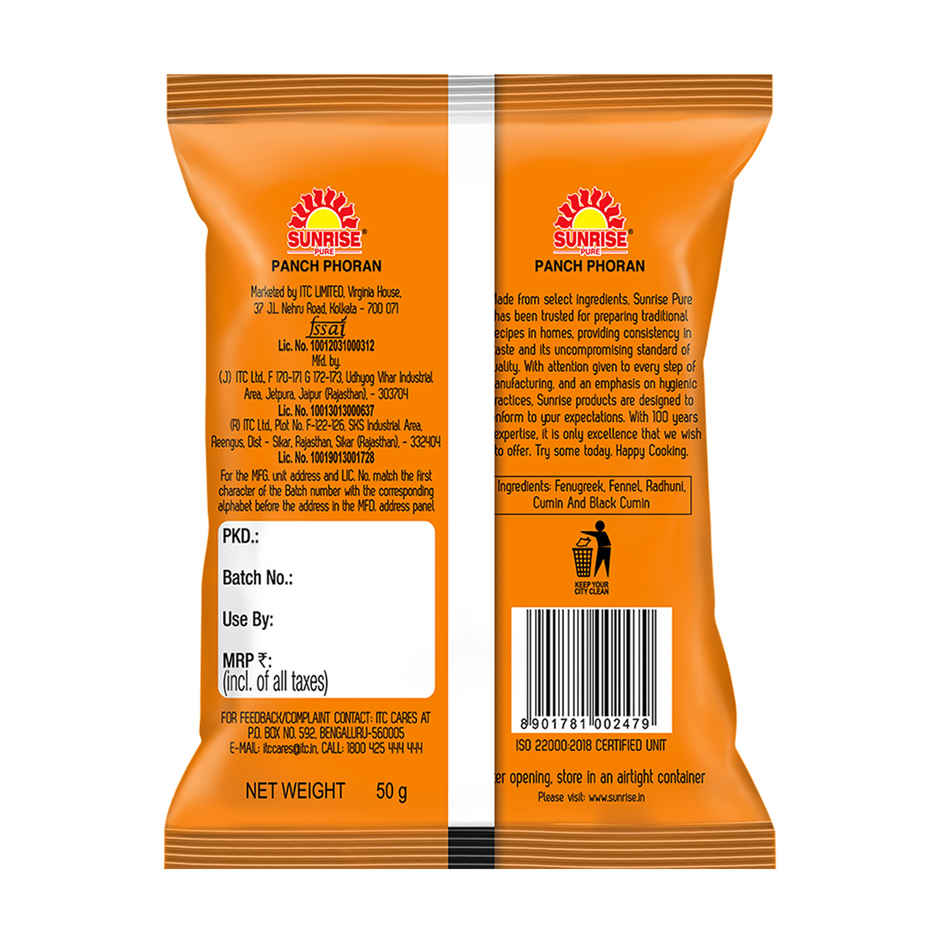 Sunrise Pure Panch Phoron