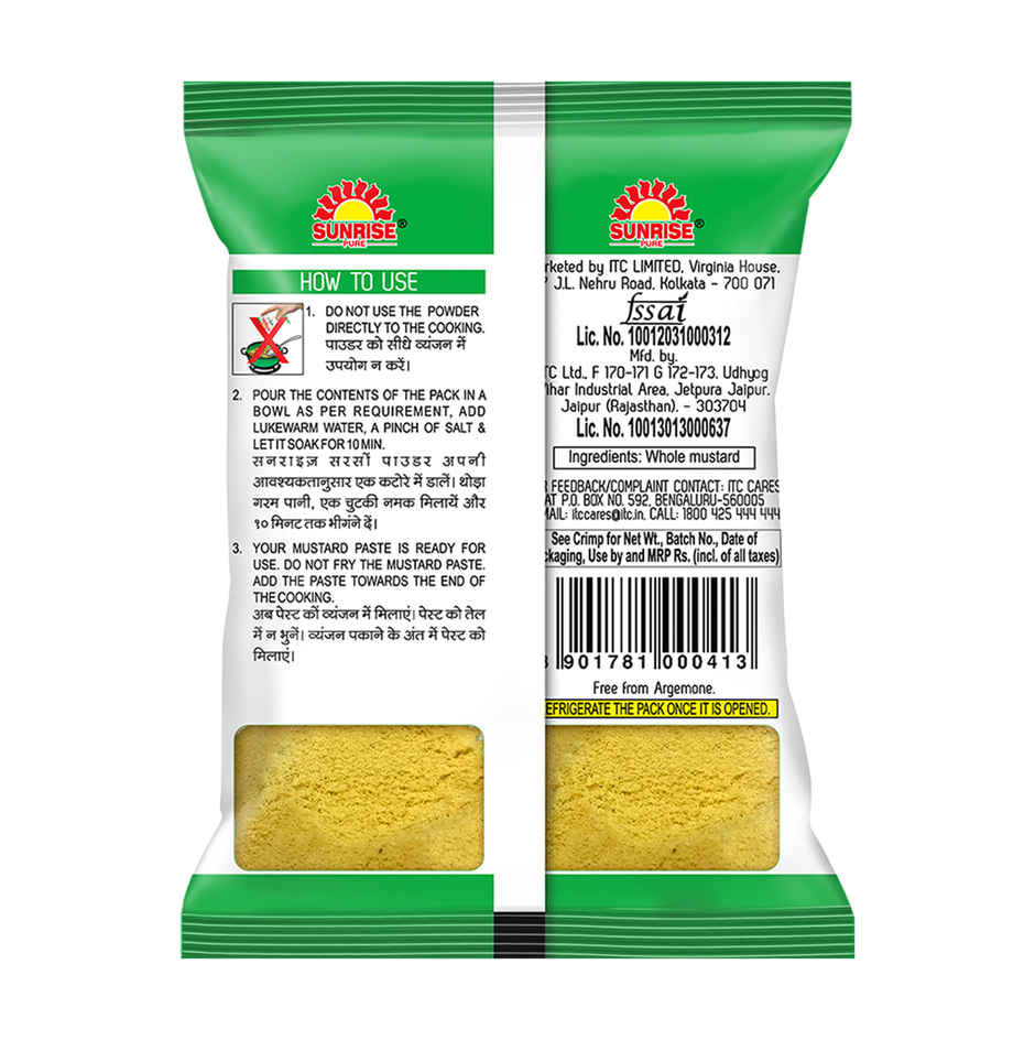Sunrise Pure - Mustard Powder (Pouch)