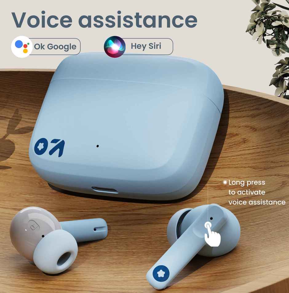 GOBOULT (Formerly Boult) Octave | Quad Mic Enc | 50ms Ultra Low Latency | BT v5.3 | Blue