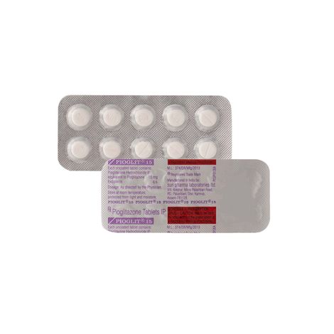 Pioglit 15 Tablets