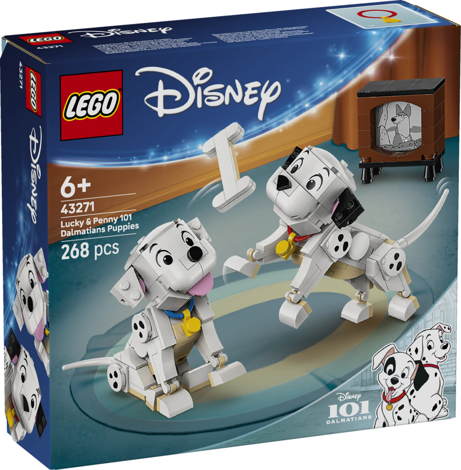 LEGO Disne Luck an Penn 10 Dalmatian Puppie Buildin To 43271