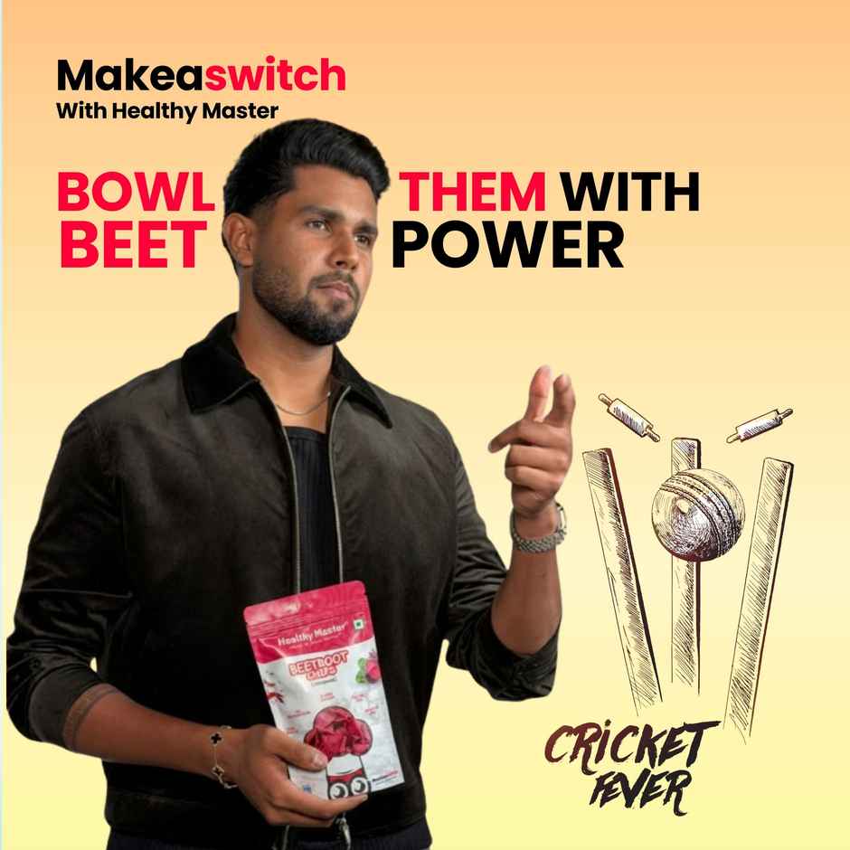 Healthy Master Baked Beetroot Chips