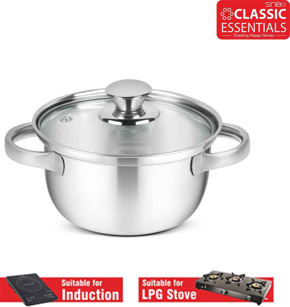 Classic Essentials Marvel Pack of 2 Cook and Serve Casserole Set 1050 ml