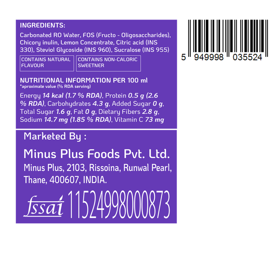 Misfits Prebiotic Soda Grape Mr. Ruckus