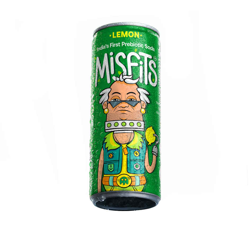 Misfits Prebiotic Soda Lemon Mr. Sublime