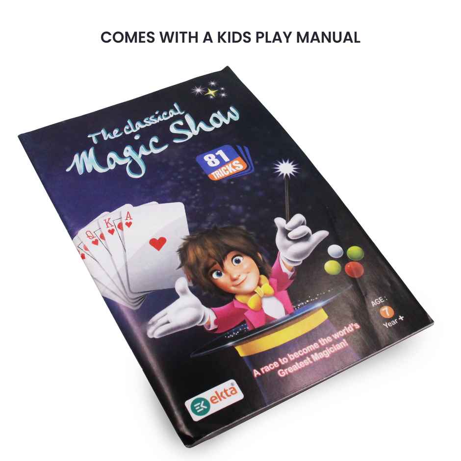 Ekta The Classic Magic Show Game, 81 Magical Tricks
