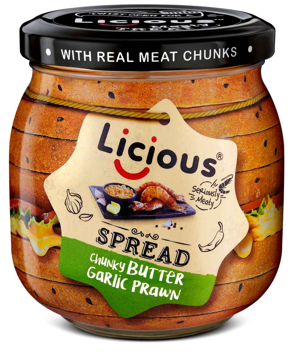 Licious Butter Garlic Prawns Spread