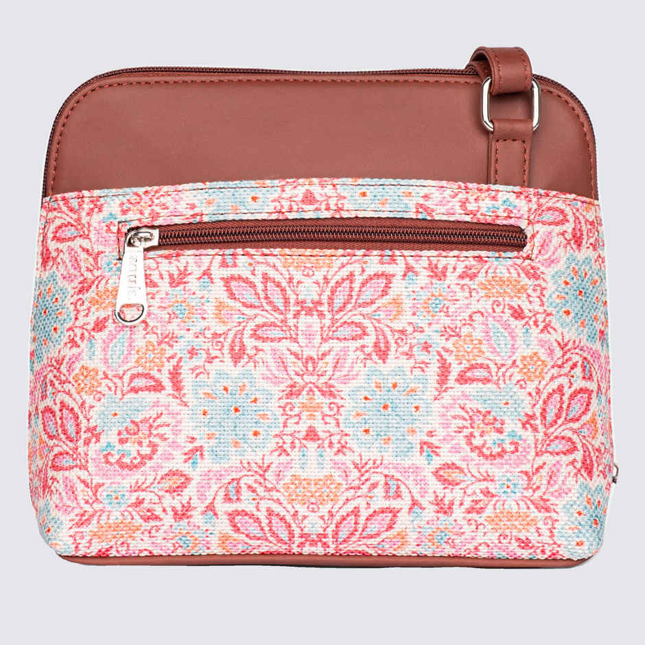 Zouk Mangalore Blossoms OOO Sling Bag - Multicolour