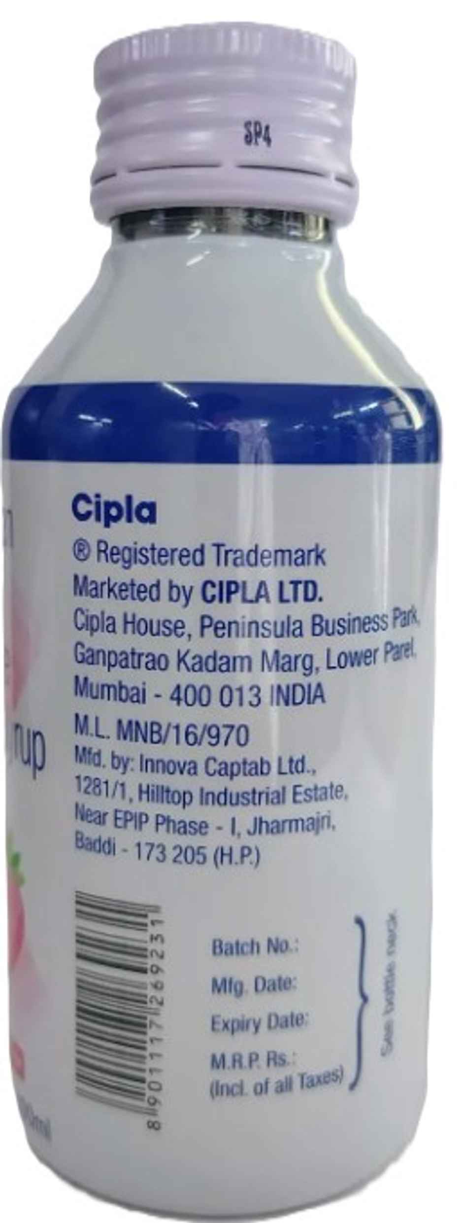 Cheston D Sugar Free Syrup