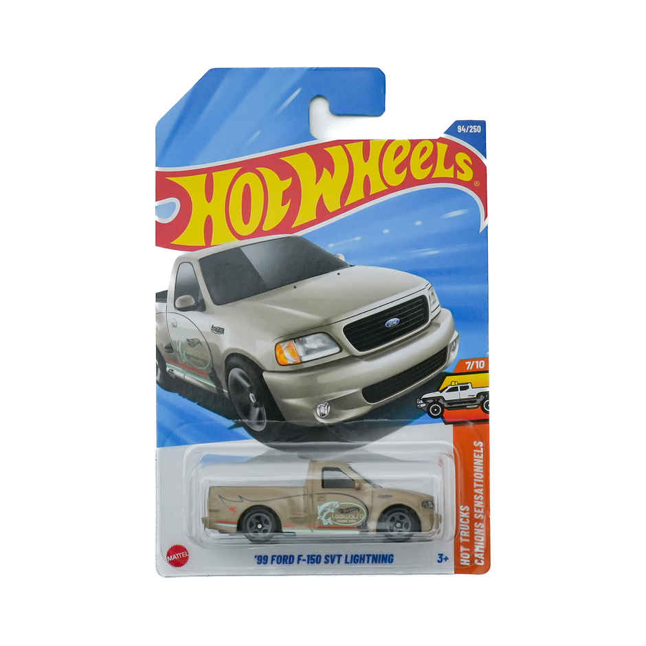 Hot Wheels Worldwide Basic Car | 2019 Ford F150 Svt Lightning Toy Car For Kids & Collectors