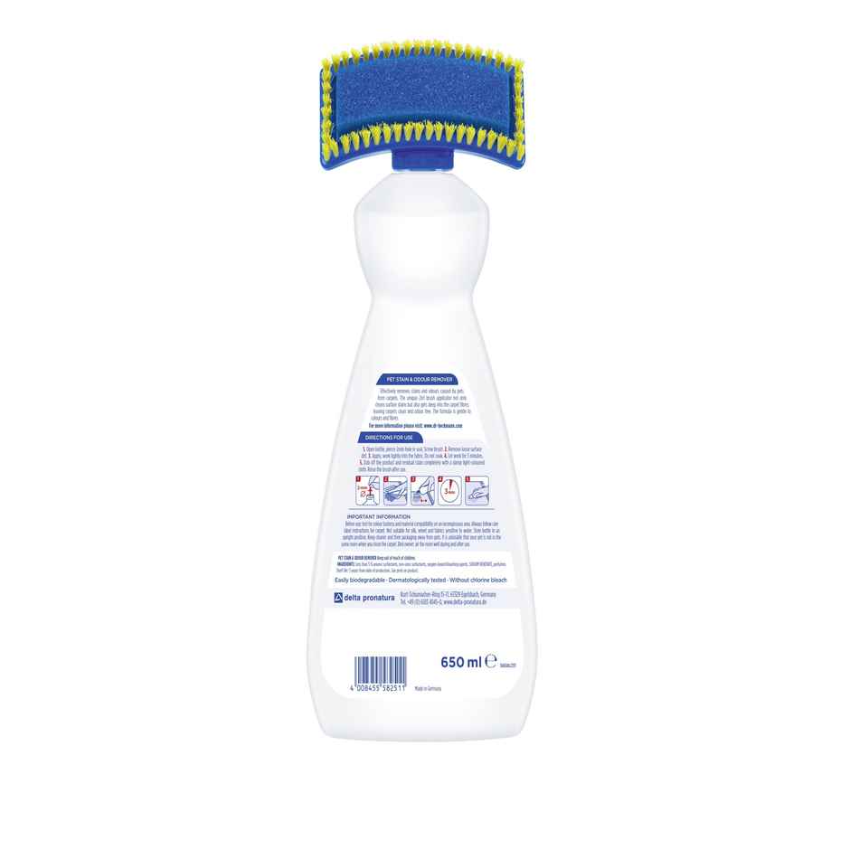 Dr. Beckmann Pet Odour & Stain Remover | Includes Applicator Brush