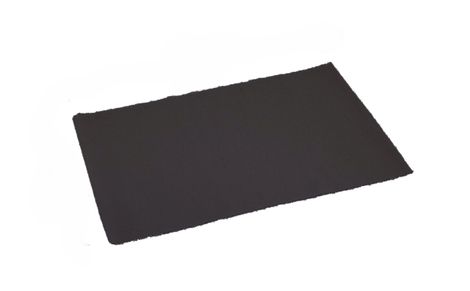 Lushomes Table Mat - Grey | Ribbed | 13 x 19 inch