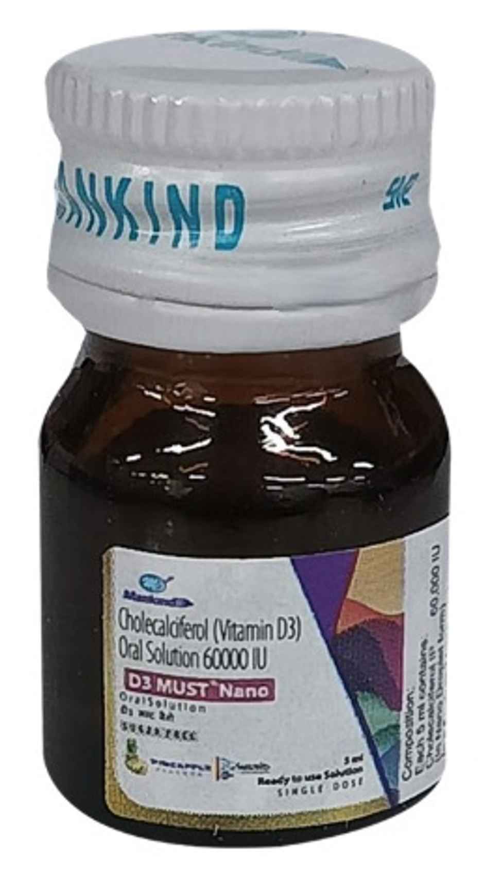 D3 Must Nano Oral Solution Pineapple Sugar Free