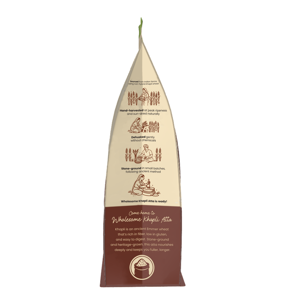 Praakritik Khapli Wheat Atta