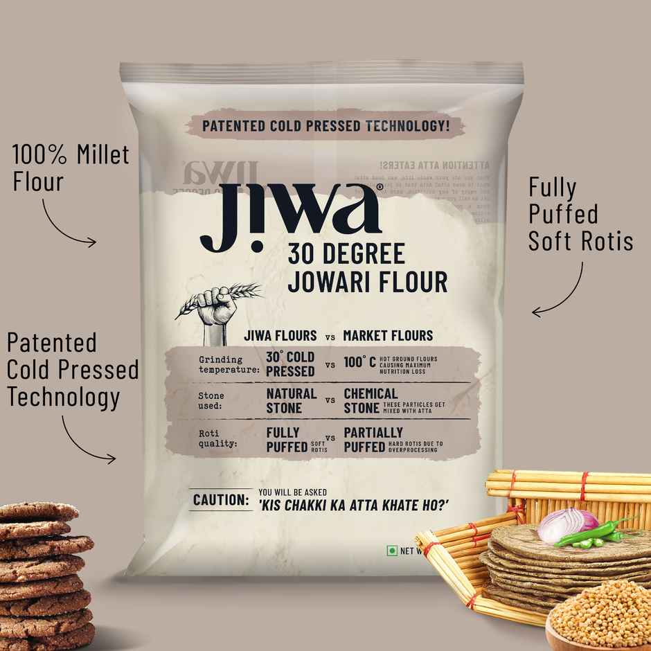 Jiwa 30 Degree Jowari Flour