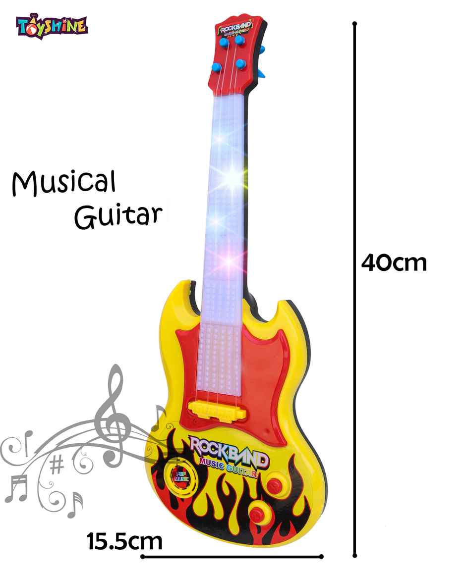 Toyshine Guitar Musical Toy (3+ Years)(Pack)