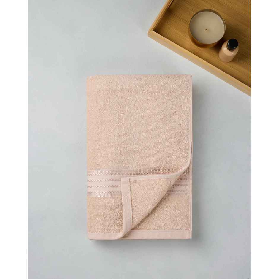 Himeya Quick Dry 380 GSM Cotton Bath Towel | Desert Sand