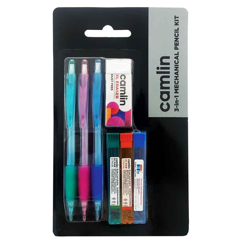 Camlin Tri Mech Mechanical Pencil Kit