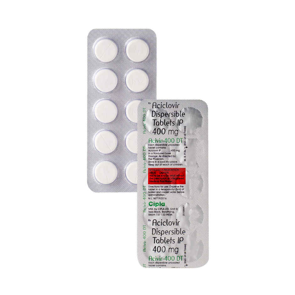 Acivir-400 DT Tablet