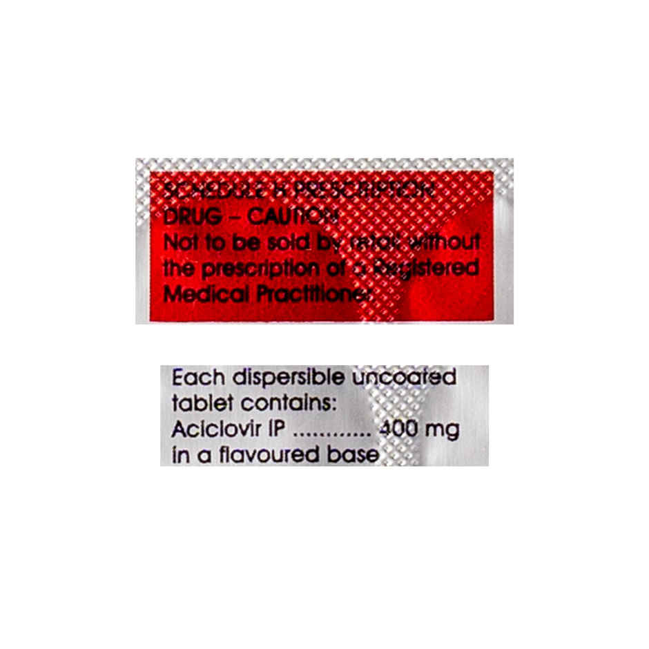 Acivir-400 DT Tablet