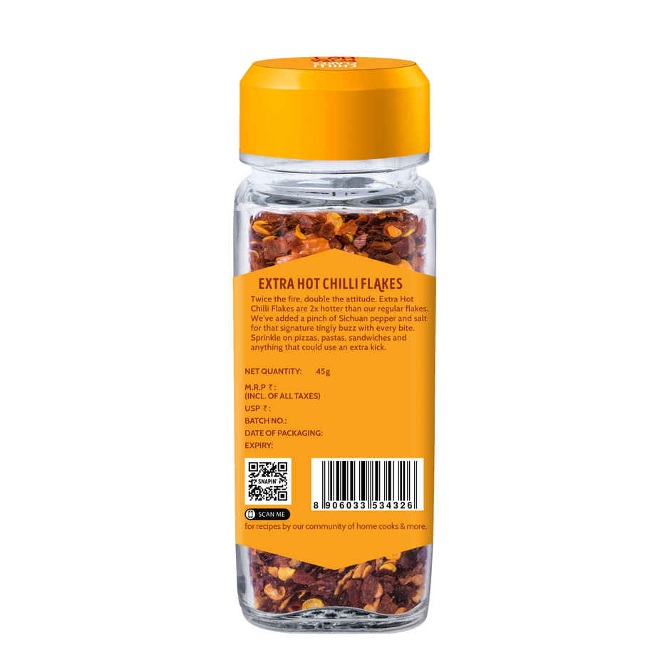 Snapin Chilli Flakes - Extra Hot
