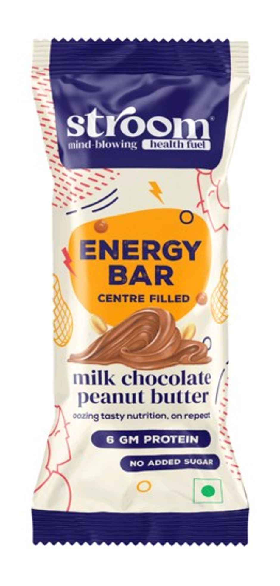 Stroom Milk Chocolate Peanut Butter Energy Bars