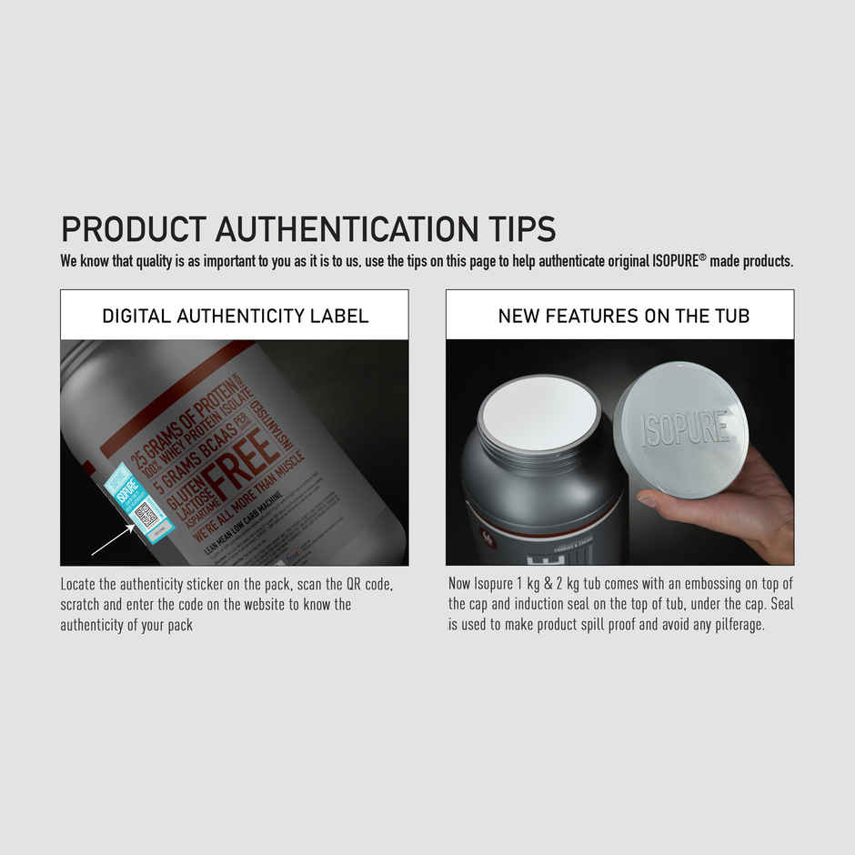 Isopure - Dutch Chocolate (Immune Support, Biotin)