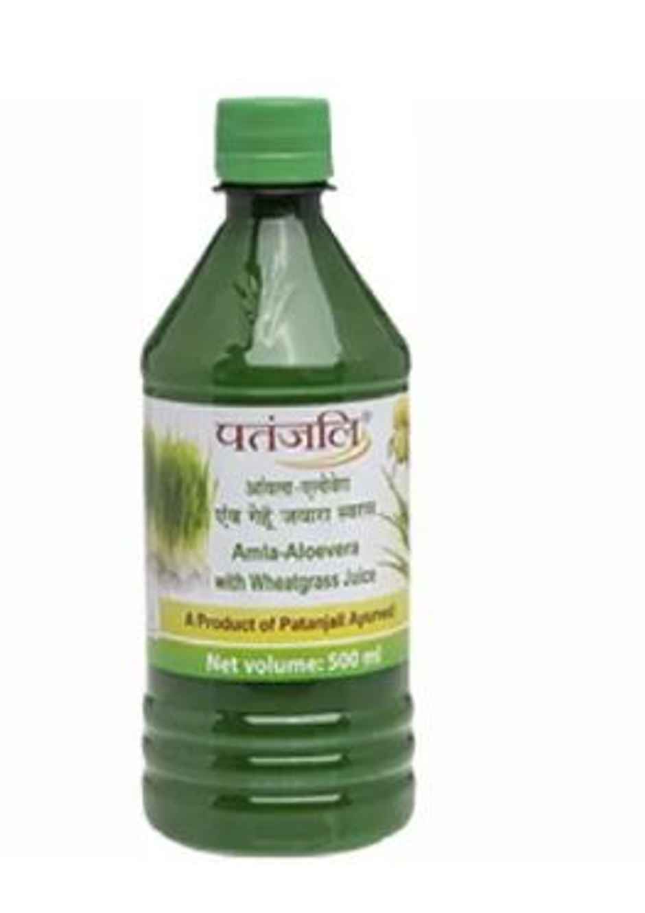 Patanjali Ayurveda Amla Aloe Vera with Wheat Grass Juice