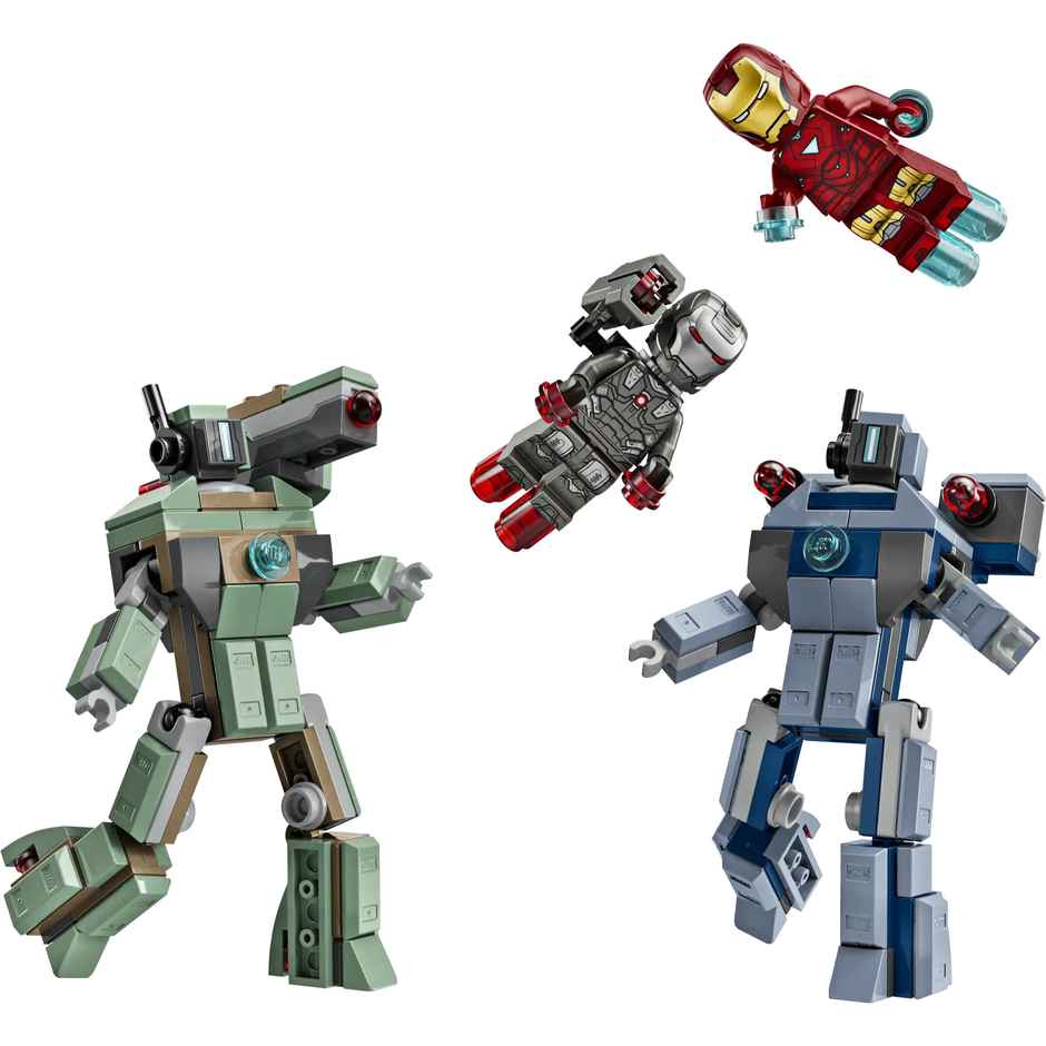 LEGO Marvel Iron Man & War Machine vs. Hammer Drones Set | 76320