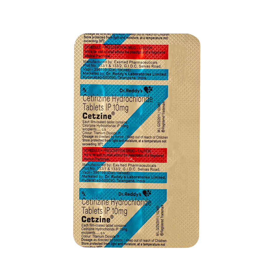 Cetzine 10mg Tablet
