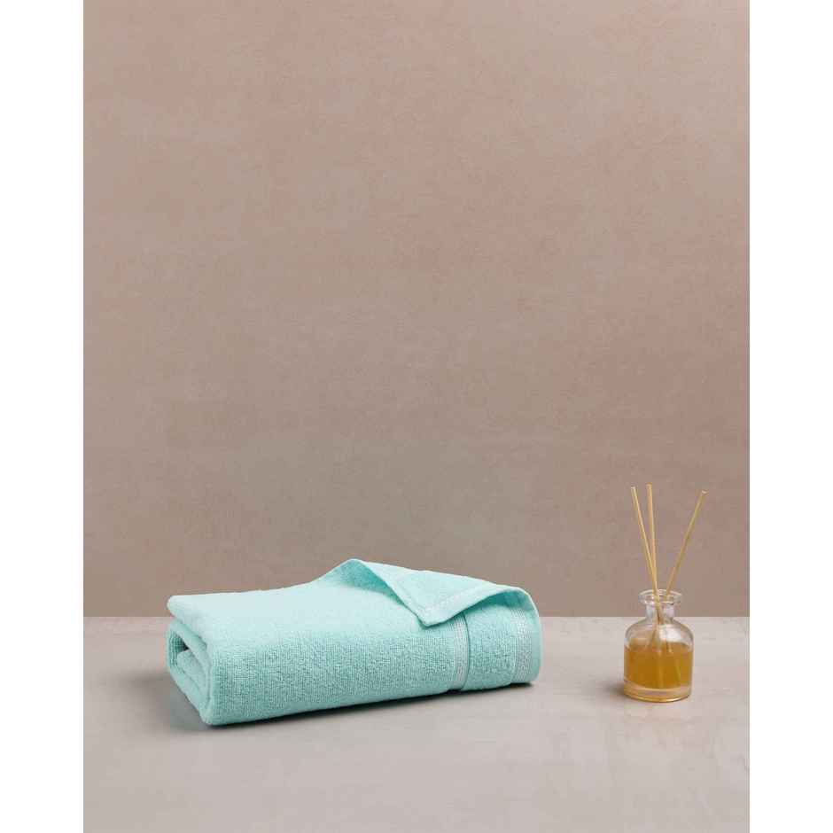 Himeya Zero Twist 350 GSM Cotton Bath Towel | Aqua