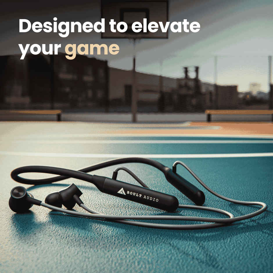 GOBOULT (Formerly Boult) Ycharge with Pro+ Calling Mic | Boomx | In The Ear | Black