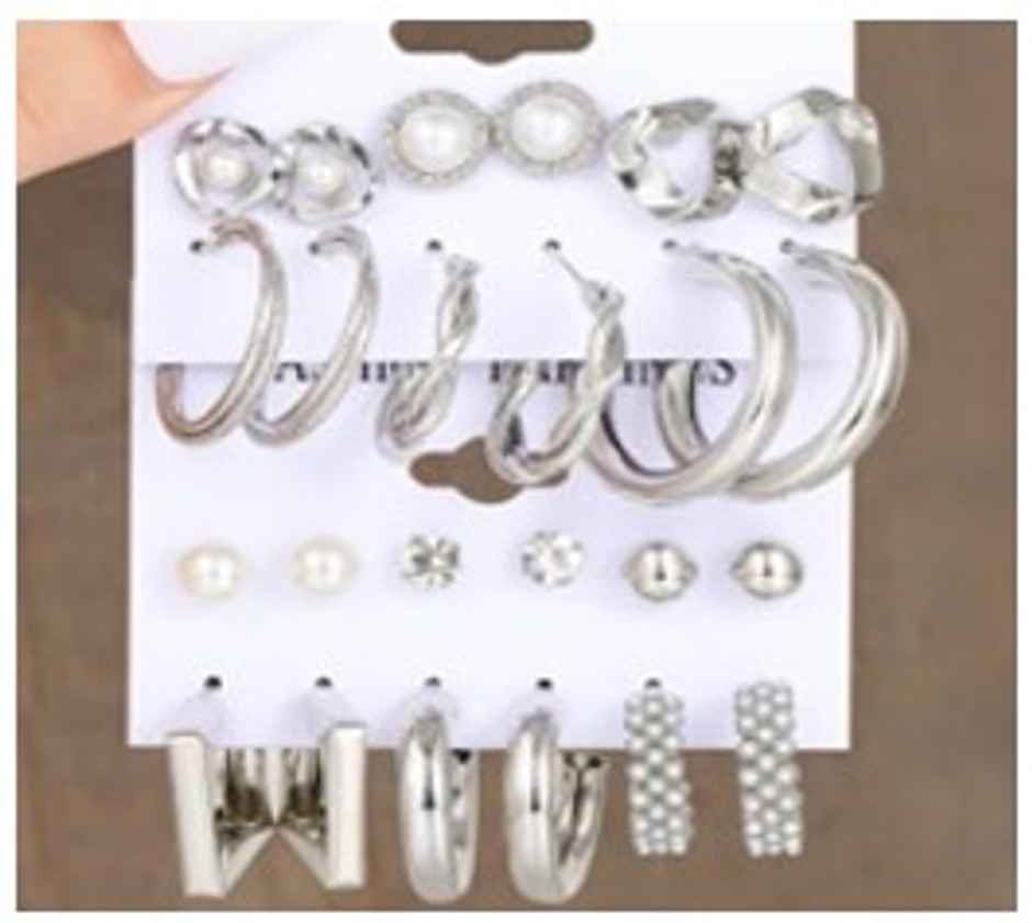 Yellow Chimes Earrings | YCFJER-064STDHOP-C-SL