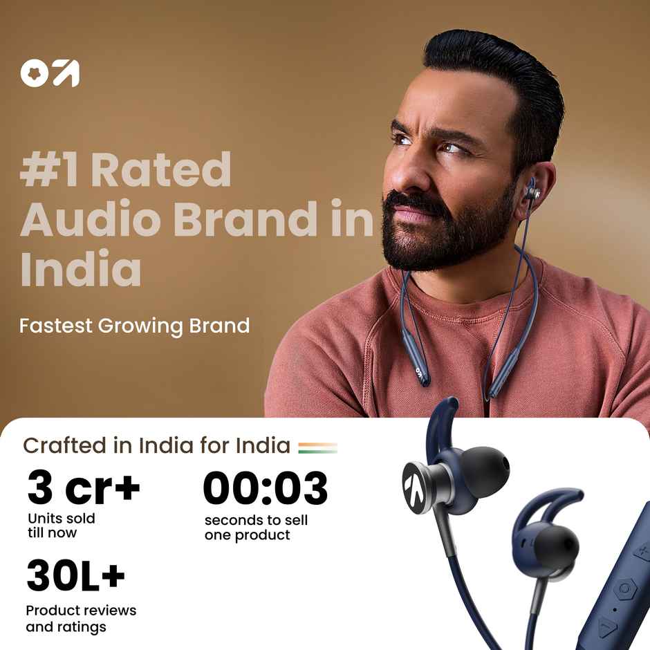 GOBOULT Probass Eqcharge With Zen Mode Enc|Blue, In The Ear