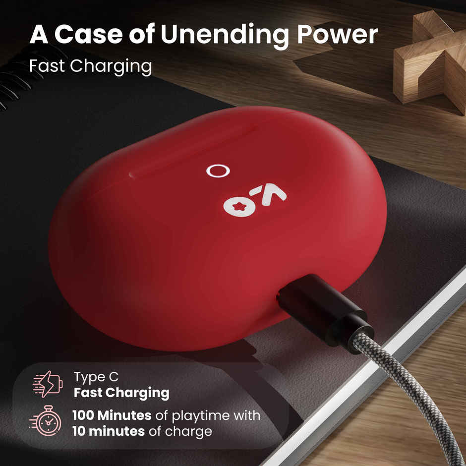 GOBOULT W40 with Quad Mic ENC, 48H Battery Life, , Made in India, 5.3v Bluetooth