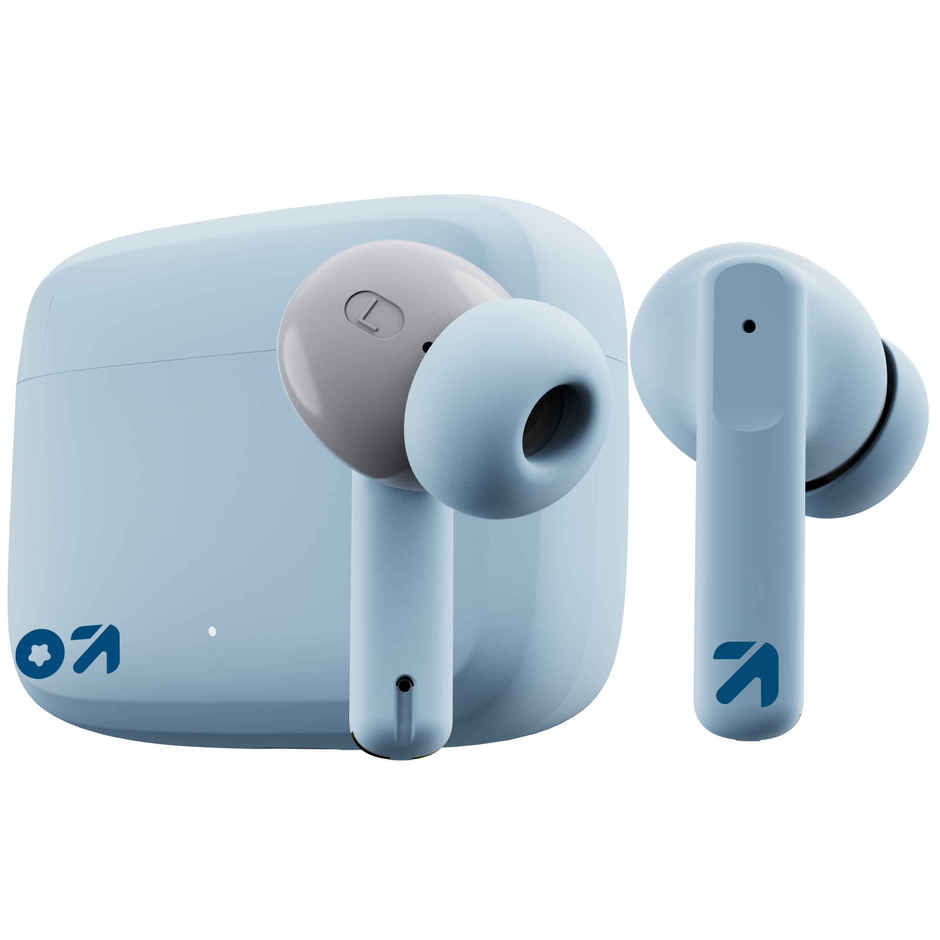 GOBOULT Octave | 60Hr Battery | Quad Mic Enc|50Ms Ultra Low Latency|5.3 BT|Blue